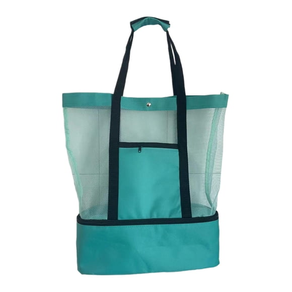 Bolsa de playa Salvador con refrigerador aislado 38 x 15 x 46 cm verde