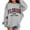 Grey, variant on Kids Boys Sweatshirts Long Sleeve Letter Graphic Oversized Crewneck Sweatshirts Winter Clothes Toddler Girls Clothes8-9 Years