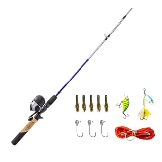 Zebco 808 Boss Hawg Spincast Reel and Fishing Rod Combo, 7-Foot 2