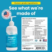 Paramount Pet Health Liquid Omega 3 Supplement for Dogs & Cats - 16 oz