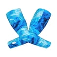 thumbnail image 2 of Bingfone Farmers Gardening Sleeves Sun Protection Arm Cooling Sleeves For Women Men With Thumb Hole - Blue Shell, 2 of 8