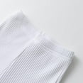 thumbnail image 2 of Infant Baby Girl 3 Pack Solid Ruffle Pants and Ribbed Casual Leggings White & Pink & Black 9-12 Months, 2 of 6