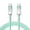 Green, variant on Ice Crystal USB C Charging Cable 60W Fast Charging Power Supply Cord Support 480Mbps Data Transmission for Phones