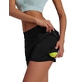 thumbnail image 4 of EKOUAER Women's Active Skorts Pockets Back to School Cute Girl's Skirts Golf/Tennis Casual Athletic Skort with Bike Shorts, 4 of 5