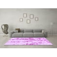 thumbnail image 3 of Ahgly Company Indoor Rectangle Abstract Purple Modern Area Rugs, 7' x 9', 3 of 4