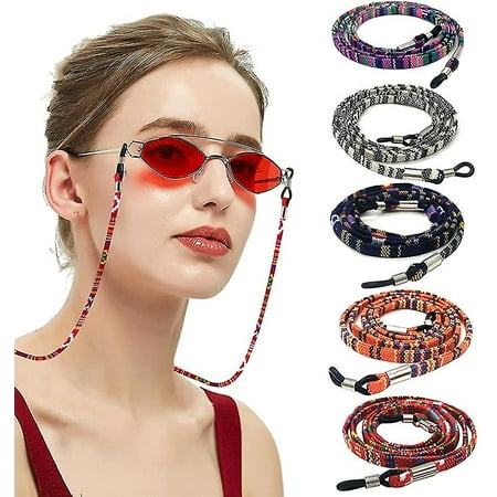 5 Pieces Glasses Strap Chain,spectacles Cord Sunglasses String