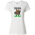 thumbnail image 3 of Inktastic Nana Elf Christmas Women's T-Shirt, 3 of 5