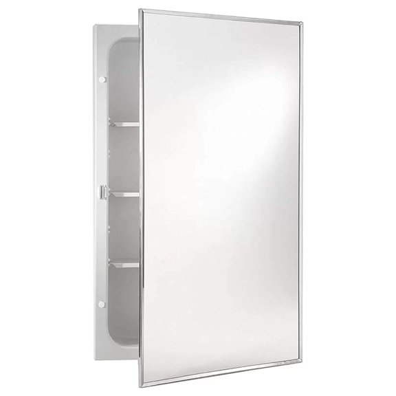 407ADJ Basic Styleline Recessed Molded Medicine Cabinet Standard