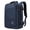 Blue, variant on Water Repellent Business Travel Backpack with Laptop Compartment & Trolley Sleeve - Durable Oxford Cloth Daypack for Commute Black