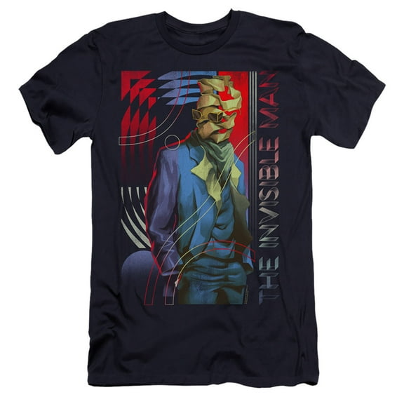 Universal Monsters Unravelling Premium S/S Adult 30/1 T-Shirt Navy
