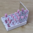 thumbnail image 2 of Dustproof Nail Art Box Large Capacity Cabinet Storage Nail Art Tools 40-holes, 2 of 20