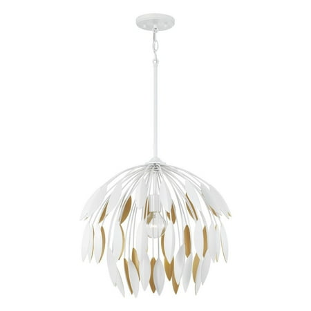 

Capital Lighting 351812 Margeaux 20 Wide Botanical Pendant - White