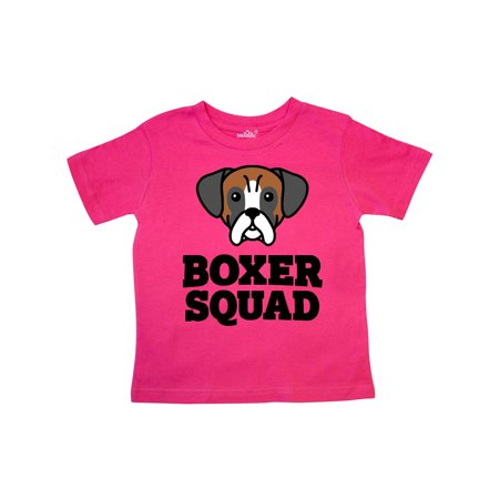 

Inktastic Dog Boxer Squad Gift Toddler Boy or Toddler Girl T-Shirt