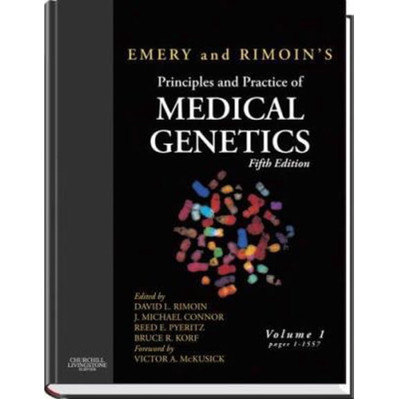 Pre-Owned Emery and Rimoin's Principles and Practice of Medical Genetics e-dition: Continually Updated Online Reference, 3-Volume Set (Hardcover) 0443068704 9780443068706
