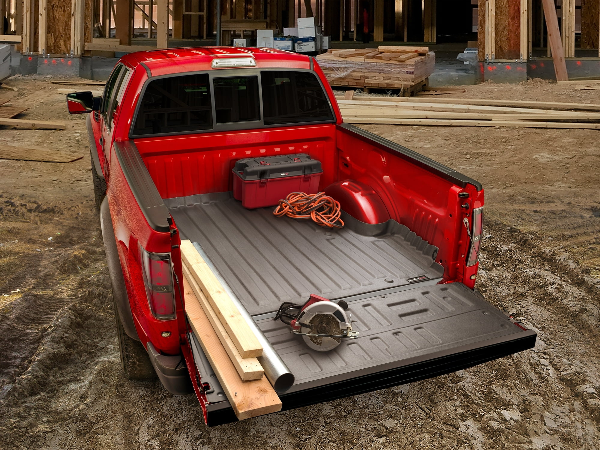 WeatherTech TechLiner Truck Bed Liner compatible with Canyon, Colorado - Tailgate Liner, Black