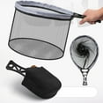 thumbnail image 3 of CIYISON Small Landing Net Freshwater Saltwater Fishing Tackle Tool Fishing Net, 3 of 11