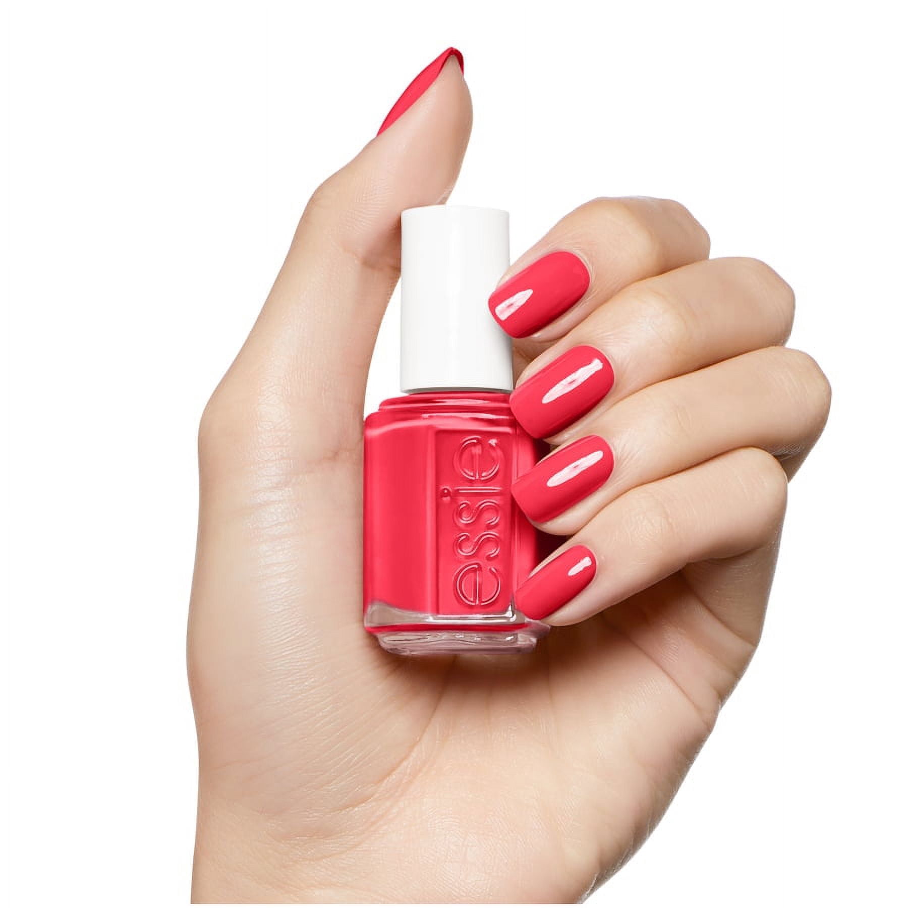 essie nail polish, e-nuf is e-nuf, coral nail polish, 0.46 fl. oz.