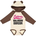 thumbnail image 3 of Inktastic Future Ballroom Dancer Girls Girls Long Sleeve Baby Bodysuit, 3 of 5