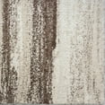 Luxe Weavers Lagos Collection 7501 Abstract Area Rug, 4x5, Brown and