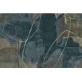 thumbnail image 2 of 8' X 10' Blue and Gray Abstract Hand Tufted Area Rug, 2 of 11