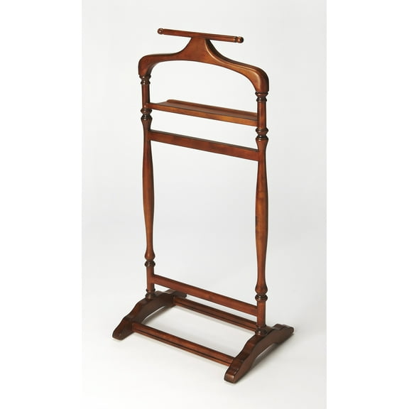 Judson Olive Ash Burl Valet Stand