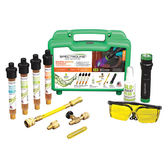 Spectroline Fluorescent Leak Detect Kit,Green,0.5 oz SPE-HVLGSE