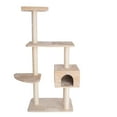 thumbnail image 3 of GleePet 57" real wood Cat Tree GP78560321 Beige, 3 of 6