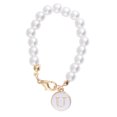 thumbnail image 1 of CSChome Cup Pendant Keychain Cup Pendant Keychain Personalized Pearl Charm Stylish Name ID Letter Handle Keychain for Water Bottle Bag Pendant Accessory Cup Pendant, 1 of 6