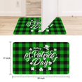 thumbnail image 6 of Irish Green Clover Shamrock Doormats,Non Slip Absobant Welcome Mats Funny Floor Door Mats for Indoor Outdoor Bathroom, 6 of 6