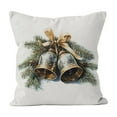 thumbnail image 2 of NWOKYZGH 1Pc Christmas Pillow Covers Xmas Tree Vintage Decorative Throw Pillow Covers 17x17 Pine Tree Holly Berry Pillow Case Cushion Case for Holiday New Year Decoration Couch Sofa, 2 of 6
