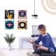 thumbnail image 4 of Juego de 6 estantes de pared para discos de vinilo, soportes para álbumes para colgar en las paredes, estantes, álbumes o libros infantiles, 4 of 5