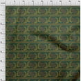 thumbnail image 3 of oneOone Viscose Jersey Fabric Stripe|Leaves & Hen Block Decor Fabric Printed BTY 60 Inch Wide, 3 of 4
