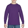 thumbnail image 1 of Gildan Yth HvyCtn L/S T Purple, 1 of 1