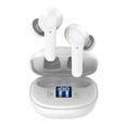 thumbnail image 1 of TWS Auriculares inalámbricos compatibles con Bluetooth 5.0 In-ear Stereo Sound Graves fuertes IPX6 Auriculares impermeables Auriculares de espera larga Blanco Methold EL005035-02B, 1 of 2