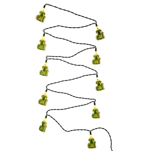 Kurt Adler Elf UL 10-Light The Movie Light Set