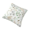 thumbnail image 3 of YFYANG Square Decorative Throw Pillow Case (Without Pillow Insert), Watercolor Plant Leaves Bedroom Sofa Car Cushion Cover, 26"x26", 3 of 9