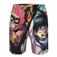 thumbnail image 4 of My Hero Academia Anime Men's Beach Shorts Swim Trunks Casual Quick Dry Board Shorts Swimwear with Mesh Lined and Pockets, 4 of 8