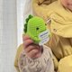 thumbnail image 5 of Dinosaurio de ganchillo positivo con tarjeta de aliento Dinosaurio reconfortante para niños Muñeco de dinosaurio tejido a mano Juguete de regalo de Navidad, 5 of 5