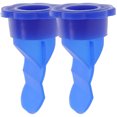 ITSELFER 2pcs Odor Proof Shower Drain Cores Sewer Backflow Preventer