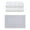 White, variant on Home Weavers Classy Bath Mat 100% Soft Cotton Super Absorbent 2 Pcs Bath Towel Set & 1 Pc 17x24" Bath Rug, Machine Washable & Non Slip (Set of 3), Blue