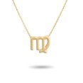 thumbnail image 2 of Ins Doce Signo del zodiaco Amistad Collar Ins Joyería Cadena Encanto Chic Cómodo Personalidad Colgante Accesorio de moda Virgo oro Inevent AP009334-04, 2 of 6