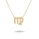 thumbnail image 1 of Qarigey Ins doce signos del zodiaco constelaciones tema amistad collar Ins DIY personalidad colgante accesorio de moda Virgo oro Ropa, zapatos y accesorios Miscelánea Virgo oro Qarigey AP009334-04, 1 of 6