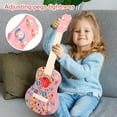 thumbnail image 4 of Kids Guitar Toys for 2 3 4 5 6 Years Old Girls Toddlers, Musical Instruments for Girls Toys Ages 4-6, Birthday Gifts Guitar Toys for Girls Age 4 5 6 7 8 9 10 Year Old, 4 of 6