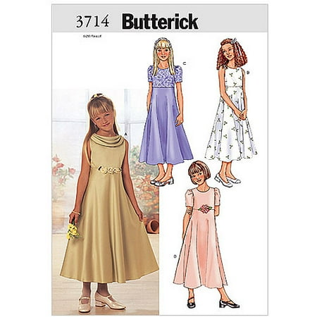 - Butterick Pattern Girls' Dress, (7, 8, 10)