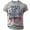 Z004_Gray, variant on Tshirts Shirts for Men 250th Anniversary Print Short Sleeve Tops 250 Years of Freedom USA Flag Patriotic Tees