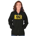 thumbnail image 4 of Yinz Philadelphia Pittsburgh PA Zip Up Hoodie Men's Women's Brisco Brands S, 4 of 5