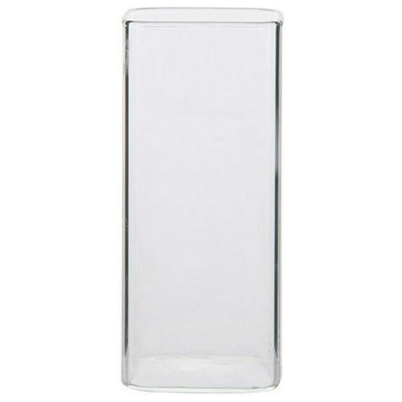 Glass Cups,Square Water Glasses For Water,Juice,Milk,Beer,Lead-free Glass Tumblers for Home