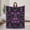Purple, variant on Elephant Blanket Unique Boho Mandala Elephant Decor Blanket for Couch Bedroom, Unique Gifts for Adults 50x40
