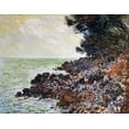 thumbnail image 2 of Monet, Claude 14x12 White Modern Wood Framed Museum Art Print Titled - Cap Martin, 2 of 4