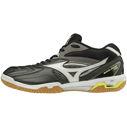 Evolueren Mens Goodwill Mizuno] Badminton Shoes Wave Fang PRO MID Black x White x Yellow 23.5 cm  3E// Bottom - Walmart.com